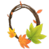Fall Wreath Necklace