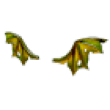 Halloween Green Zombie Bat Wings