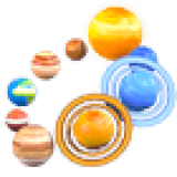 Solar System Necklace