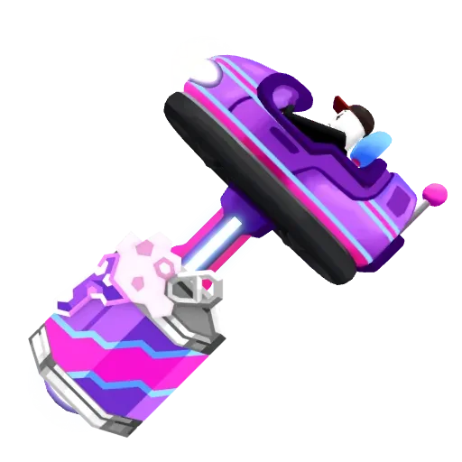 Purple Bumper Car